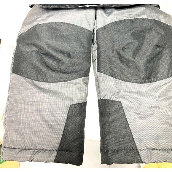 SNOZU Overalls Bibs Winter Snow Ski Pants Kids Boys Size 5 Black Gray Warm - Picture 9 of 9